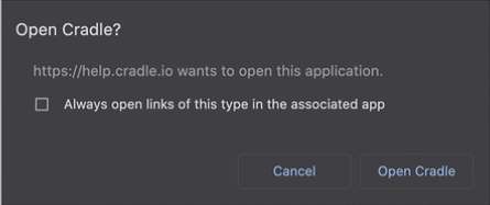Always-allow checkbox